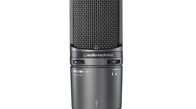 Audio-Technica AT2020USB PLUS Cardioid Condenser USB Microphone