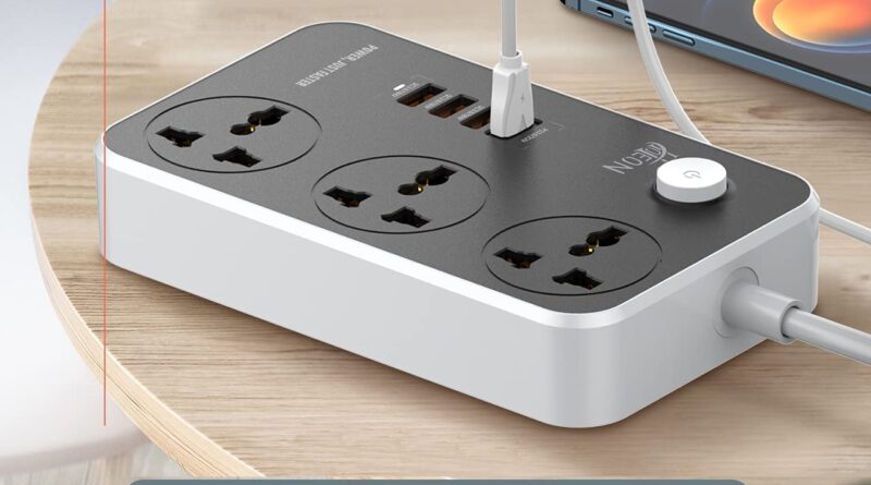 portronics power extension box