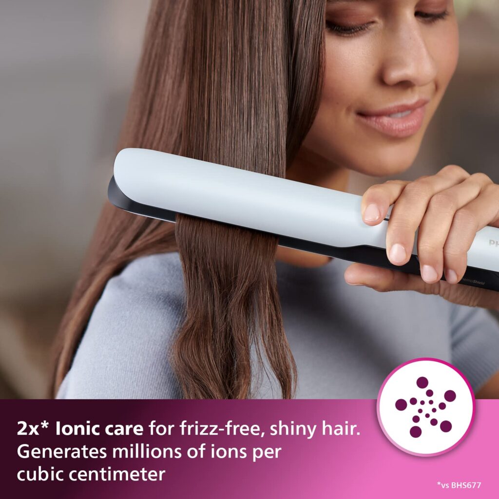 Philips Hair Straightener BHS520/00 with ThermoShield Technology and Argan Oil Infused Plates 3 PHILIPS Hair Straightener BHS520:00 review