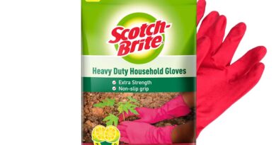 Scotch-Brite Rubber Heavy Duty Hand gloves for Dishwashing, gardening, kitchen cleaning